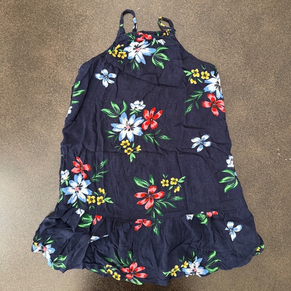 Old Navy Tropical Print Dress - Size Small (6-7) - Picture 1 of 3